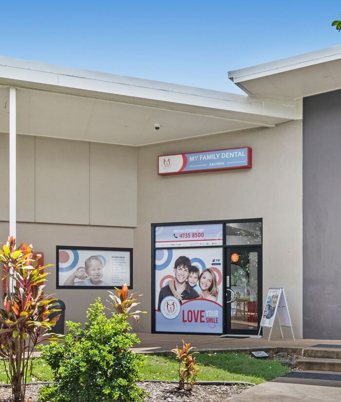 My Family Dental Bohle Plains clinic entrance on Kalynda Parade